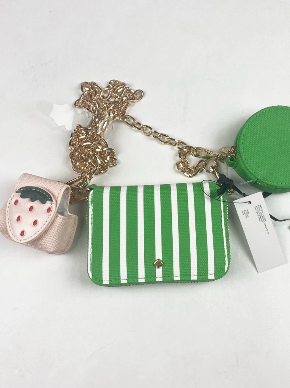 Kate Spade x Target Limited Edition Stripe Mini Crossbody Wallet Bag NWT - Picture 5 of 10